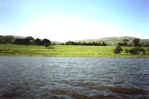 Above Tal-y-Cafn rapid